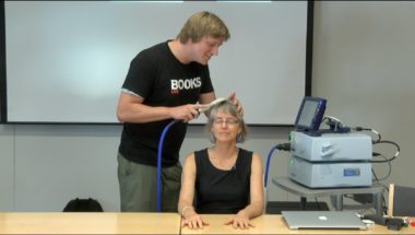 Brain zapping via Transcranial Magnetic Stimulation