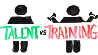 Talent v Training