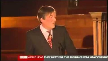 Stephen Fry dismantles the Roman Catholic Church