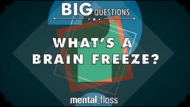 What's a brain freeze?