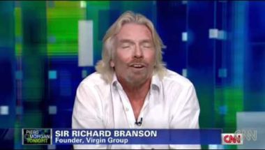 Richard Branson diplomatic but so honest answering tough questions on God