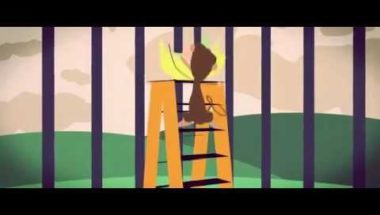 Five monkeys - Human indoctrination